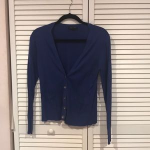 Lightweight blue cardigan (Banana Republic)